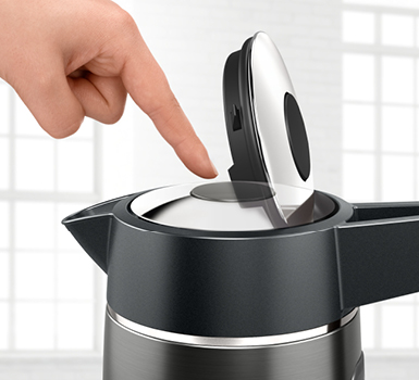 Bosch Kettle Anthracite Lid Opening