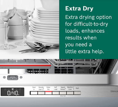 Bosch Extra Dry Feature