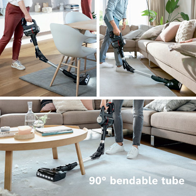Bosch vacuums cleaning floors